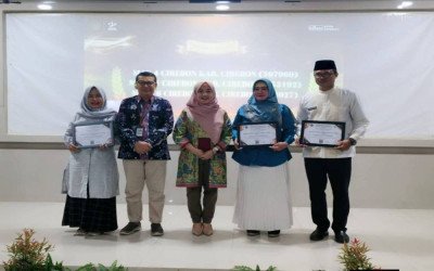 MTsN 4 Cirebon Raih Penghargaan IKPA 100, Bukti Kinerja Pelaksanaan Anggaran Terbaik dari KPPN Cirebon