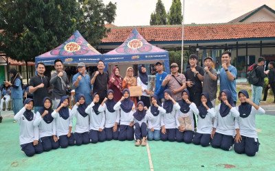 Kompak dan Disiplin, Paskibra MTsN 4 Cirebon Torehkan Prestasi di LKBB SMAN 7 Kota Cirebon