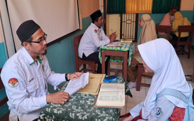 Kelas Unggulan Tahfizh Murid Baru MTsN 4 Cirebon Tahun Pelajaran 2026/2027 Berlangsung Khidmat