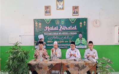 MTsN 4 Cirebon Gelar Upacara dan Halalbihalal Idulfitri1447 H Penuh Kebersamaan