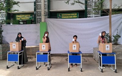 Pemilihan Ketua OSIS MTsN 4 Cirebon Jadi Media Pembinaan Karakter Siswa