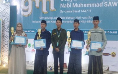Idris Amiruddin Ali, Siswa MTsN 4 Cirebon, Raih Juara 2 MTQ Tingkat SMP/MTs Se-Jawa Barat